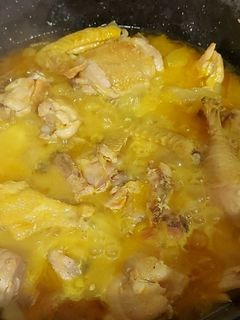Una foto de Pollo a la naranja