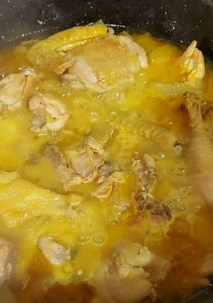 Una foto de Pollo a la naranja