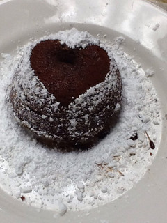 A picture of Valentine Lava cake.