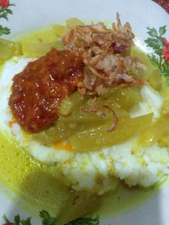 Foto resep Lontong sayur labu siam