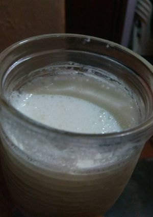 Una foto de Merengada o Batido de limón❤🍋