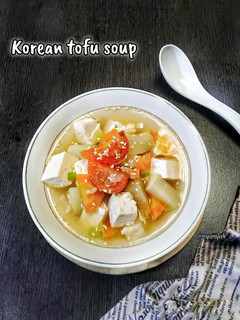 Foto resep Korean Tofu Soup