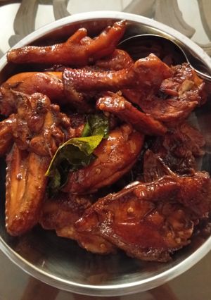 Foto resep Ayam kecap manis pedas daun jeruk