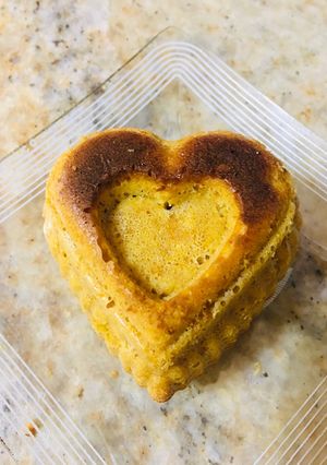 Una foto de Corazón de harina de naranjas sin gluten