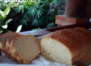 Foto resep Roti Tawar Susu Murni tanpa ulen matang merata dengan otang