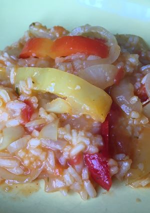 Rizses lecsó recept fotója
