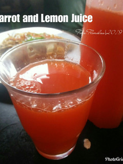 Foto resep Carrot and Lemon Juice