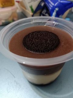 Foto resep Puding Oreo Choco Cheese