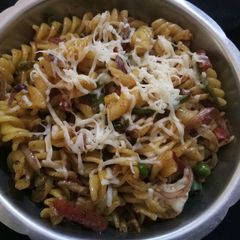A picture of Cheese Pasta.