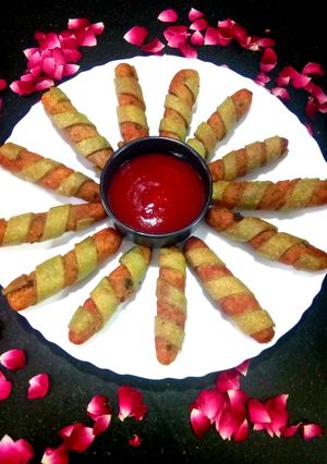 A picture of Potato Curl Rolls.