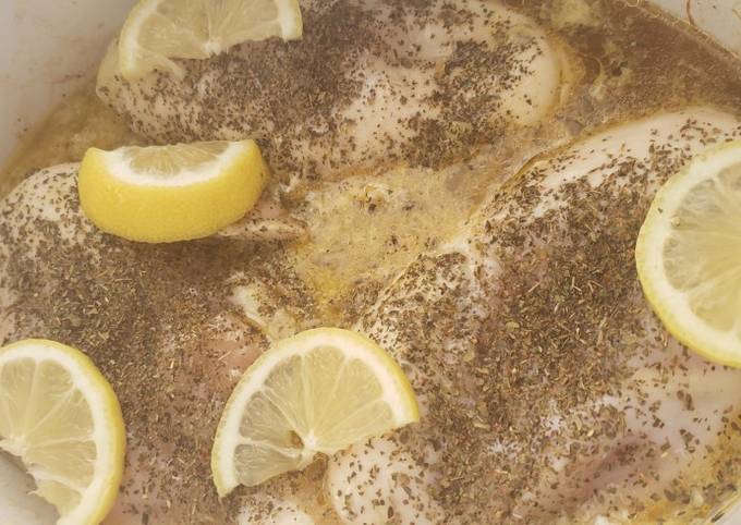 Easiest Way to Make Any-night-of-the-week Crockpot lemon basil chicken