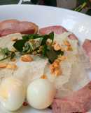 Bánh tráng trộn jambon