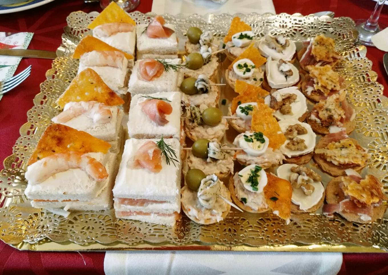 Canapés navideños 2