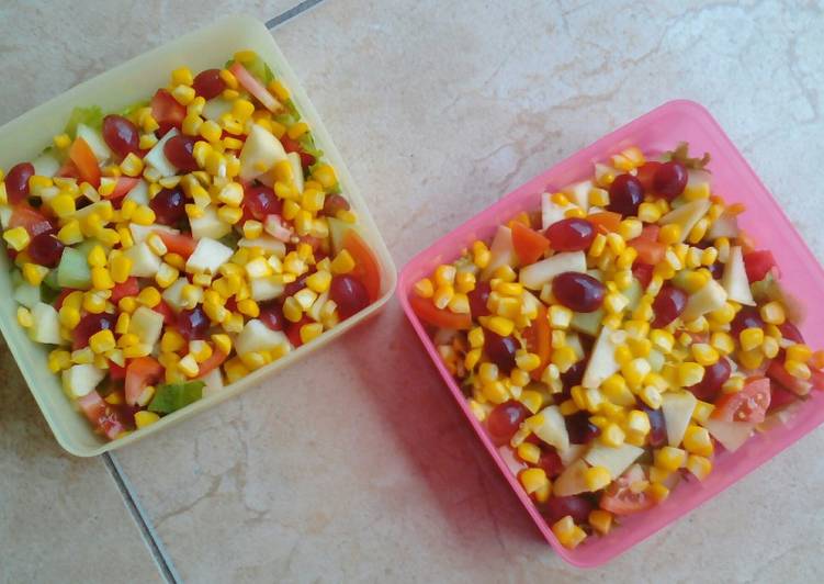 Bumbu Mix salad mix mayonaise | Resep Membuat Mix salad mix mayonaise Yang Sempurna