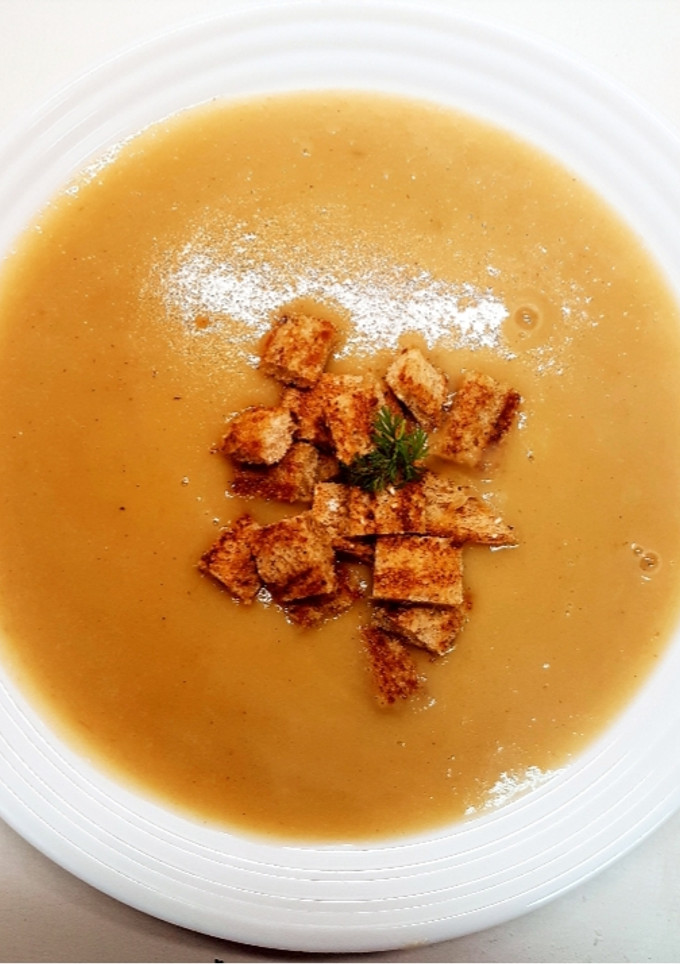 Una foto de Crema de Puerros