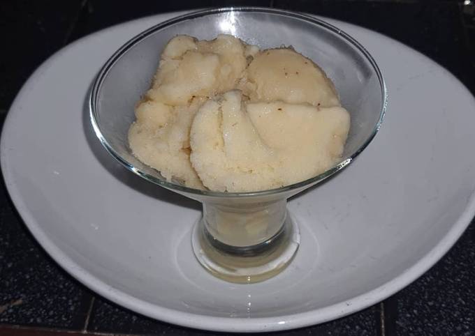 Pineapple Ice Cream without Heavy Cream