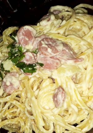 Foto resep Fettuccine Alfredo