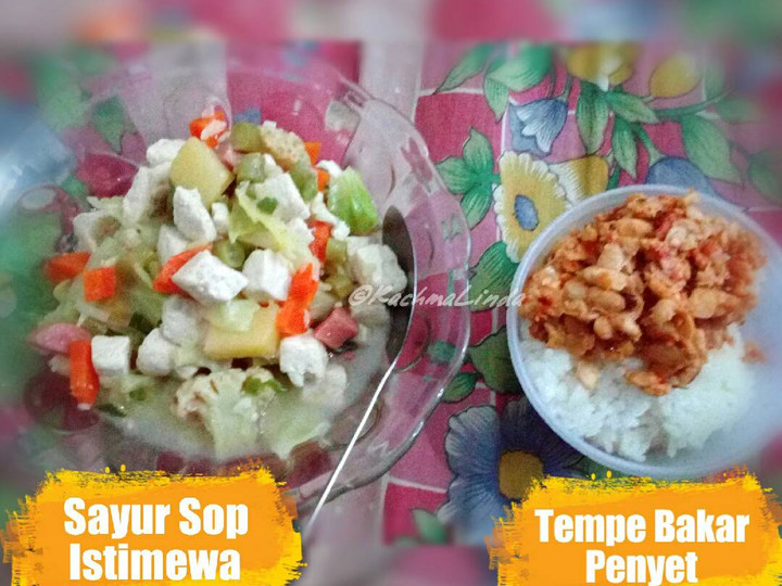 Cara Gampang Membuat Sayur Sop Istimewa &amp;amp; Tempe Bakar Penyet (ala anak kos) Anti Gagal