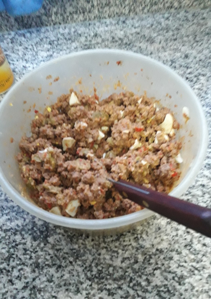 Una foto de Relleno para empanadas de carne