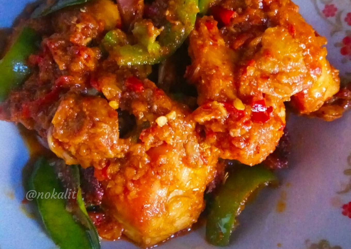 Ayam goreng balado