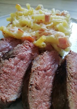 Une photo de Gratin de macaronis
