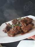 Costillas en salsa agridulce