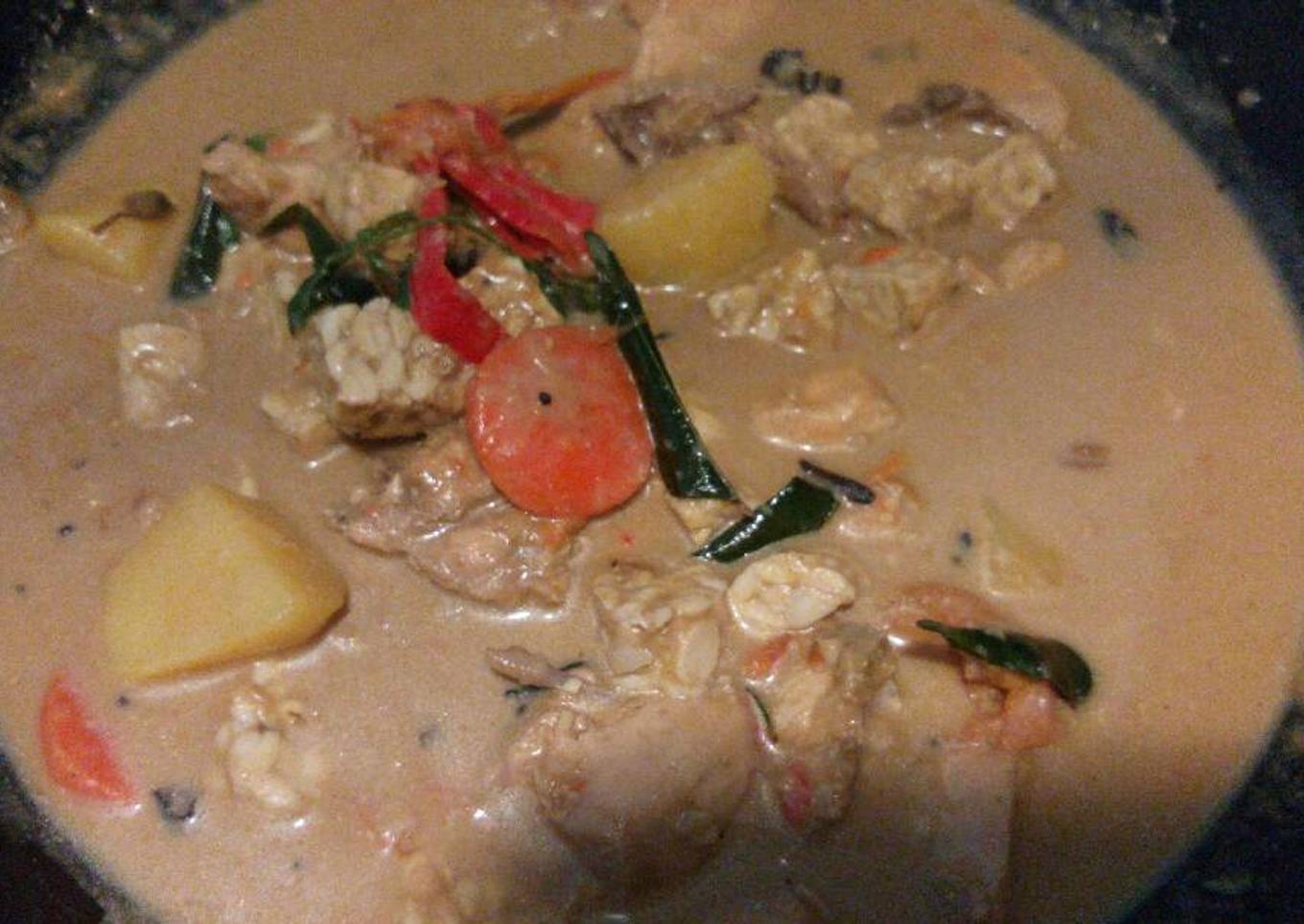 Soya chicken kurma