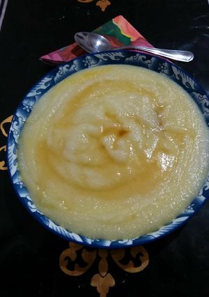 صورة لوصفة عصيدة(بدون غلوتين)