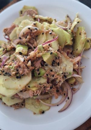 Una foto de Ensalada de pepino de Tiktok