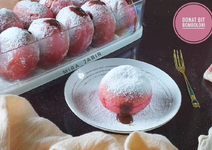 Resep Donat Bit Bomboloni #130 yang Menggugah Selera