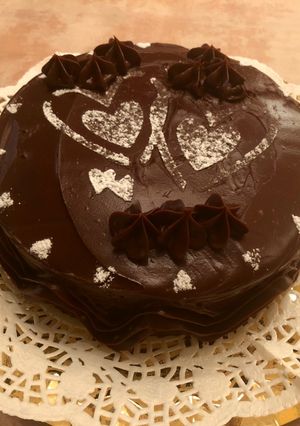 Una foto de Tarta de chocolate