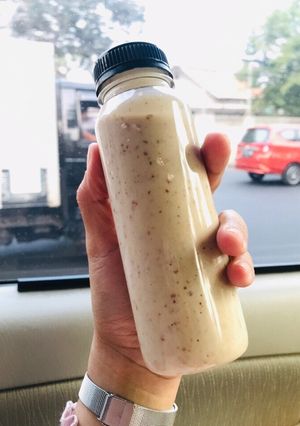 Foto resep Susu Pisang Almond