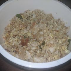 A picture of Fish puttu.