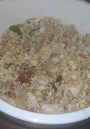 A picture of Fish puttu.