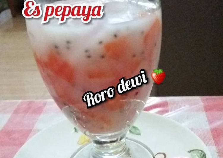 *Es Pepaya* #BikinRamadhanBerkesan