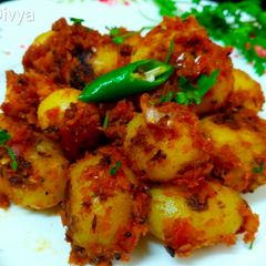 A picture of Spicy Baby potatoes.