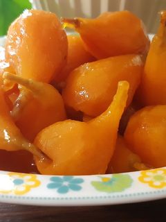 عکسی از دستور مربای گلابی