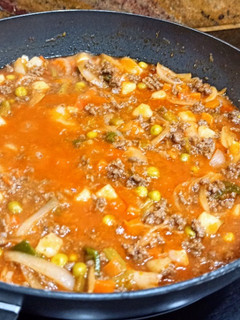 Una foto de Tajine - Carne de ternera especiada con verduras