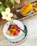 Mango Chatpata Salad (Masala Bundi with Mango salad) 🥗