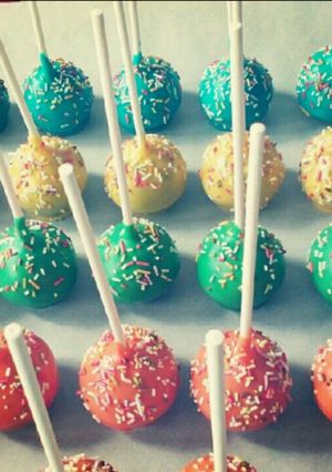 Una foto de Cakepops fáciles y rápidos