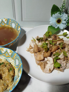 Foto resep Ayam Steam Saus Jahe