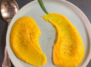 Une photo de purée butternut