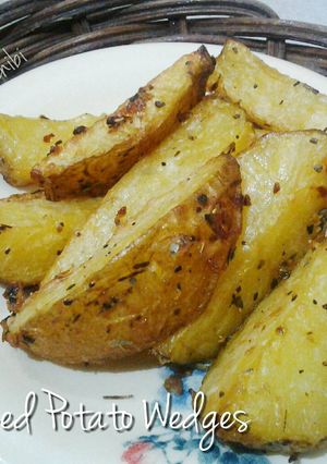 Foto resep Baked Potato Wedges