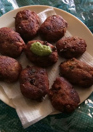 A picture of Spicy kabab.