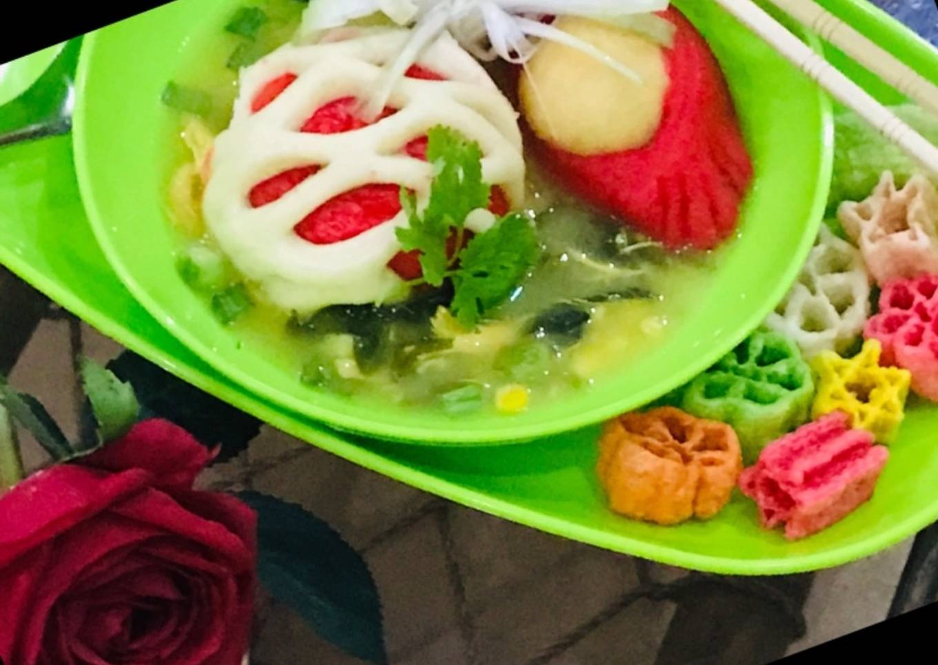 Whosayna’s Steamed Dumplings in Chicken Soup