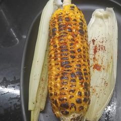 A picture of Roasted corn.