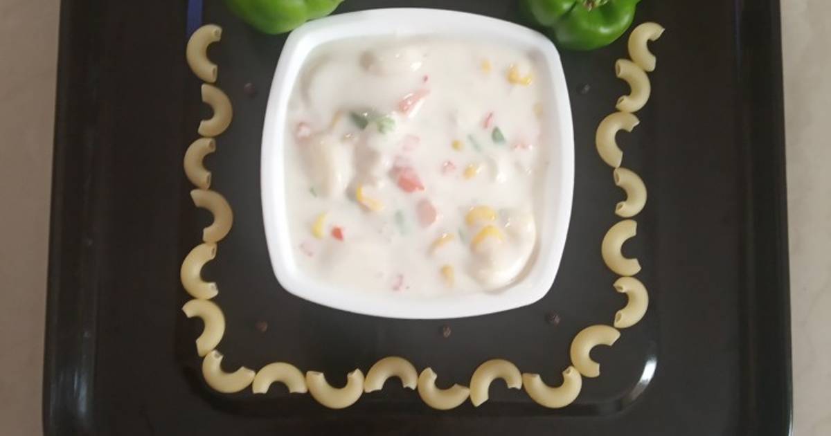 Rekha Vora દ્વારા રેસીપી મેક્રોની પાસ્તા સલાડ (Macaroni Pasta Salad