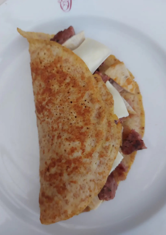 Una foto de Crepe