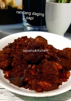 Foto resep Rendang daging sapi