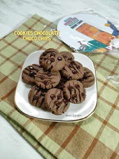 Foto resep Cookies Chocolate Choco Chips (Cookies Nenek Spongebob)